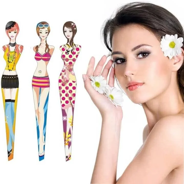 موچین ابرو حرفه ای دخترانه Tvoip، 6 عددی، استیل ضد زنگ، موچین ابرو اریب، ابزار آرایشی حذف مو (رنگ تصادفی) موچین ابرو حرفه ای دخترانه Tvoip، 6 عددی، استیل ضد زنگ، موچین ابرو اریب، ابزار آرایشی حذف مو (رنگ تصادفی)