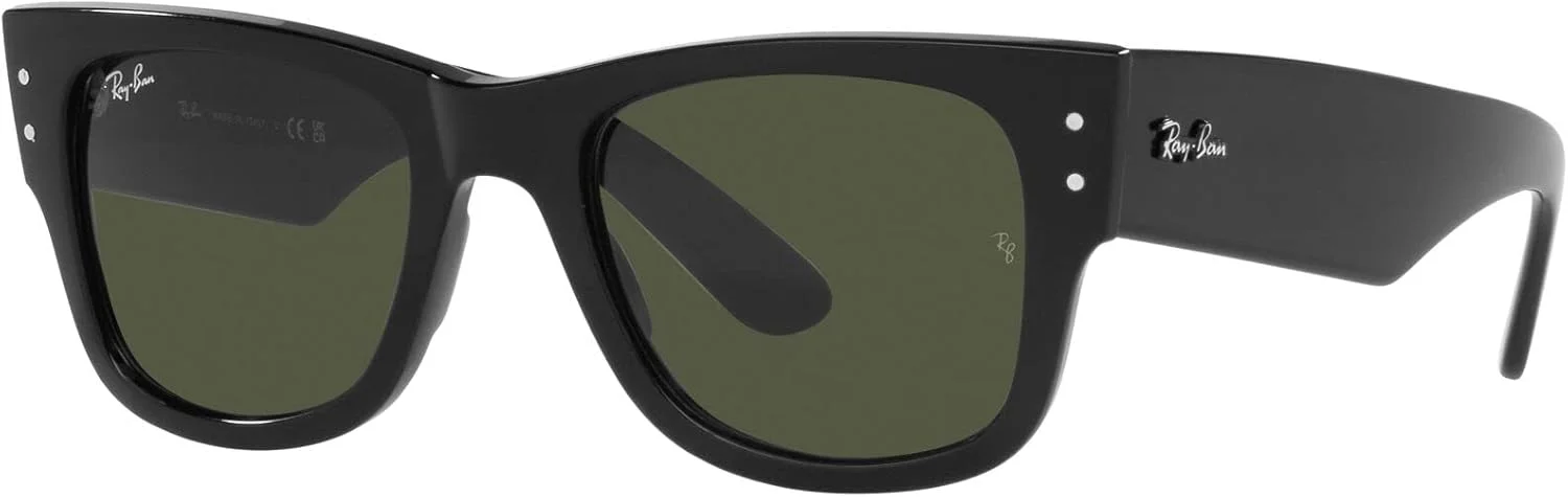 عینک آفتابی ری بن Rb0840sf Mega Wayfarer مربعی مناسب بینی های کوچک