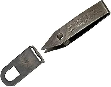 موچین گیره نقره ای Uncle Bill's با گیره جاکلیدی (بسته 2 عددی) موچین گیره نقره ای Uncle Bill's با گیره جاکلیدی (بسته 2 عددی)