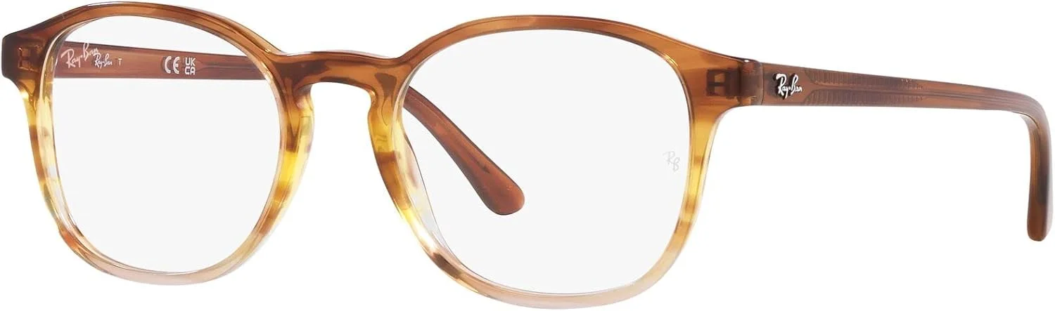 فریم عینک طبی گرد زنانه ری بن Rx5417f مناسب بینی های کوچک