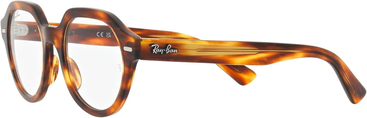 فریم عینک طبی مربعی Ray-Ban Rx7214f Gina Low Bridge Fit مردانه