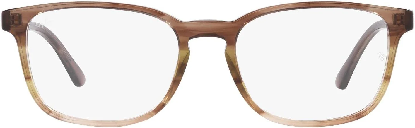 فریم عینک طبی زنانه ری بن مدل Rx5418f با فیت پل بینی کوتاه، مربعی