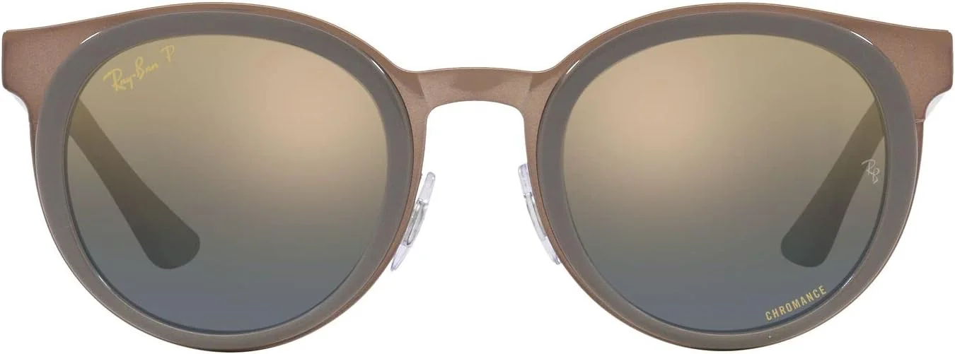 عینک آفتابی زنانه ری بن مدل Rb3710 Bonnie Chromance گرد