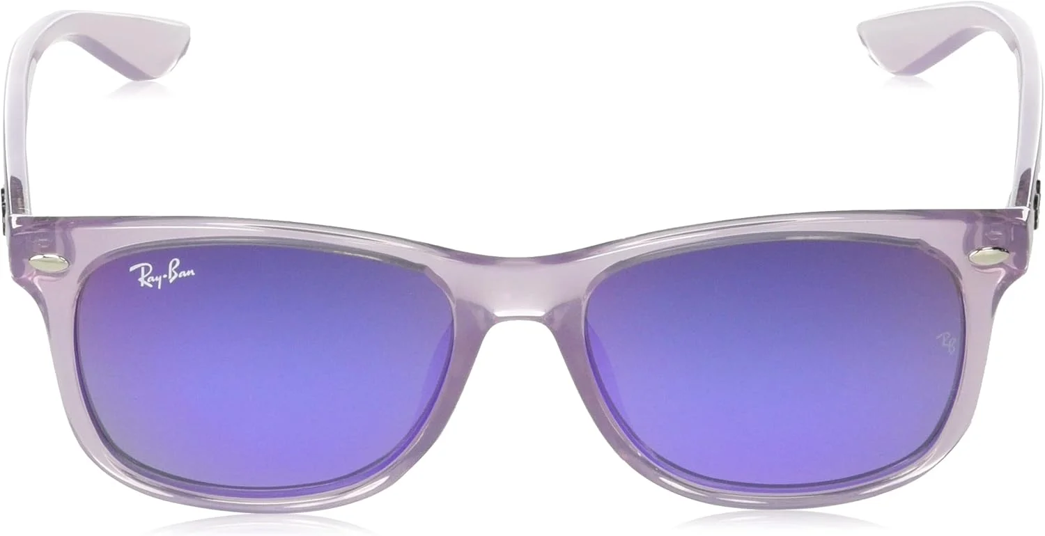 عینک آفتابی مربعی Ray-Ban Rj9052sf New Wayfarer مناسب بینی های کوچک