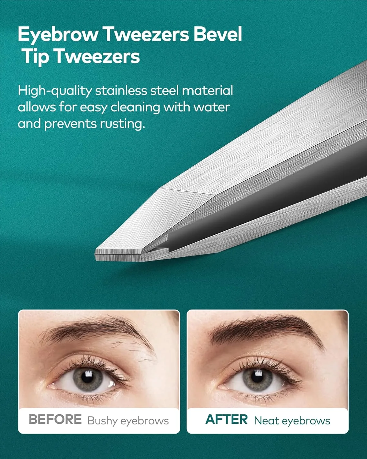 موچین ابرو زنانه MR.GREEN برای موهای صورت، موچین ابرو حرفه ای و دقیق برای زنان و مردان موچین ابرو زنانه MR.GREEN برای موهای صورت، موچین ابرو حرفه ای و دقیق برای زنان و مردان