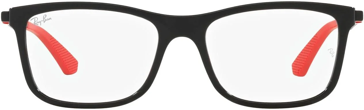 فریم عینک طبی مربعی بچگانه ری-بن مدل Ry1549، مشکی/لنز نمایشی، 50 میلی‌متر