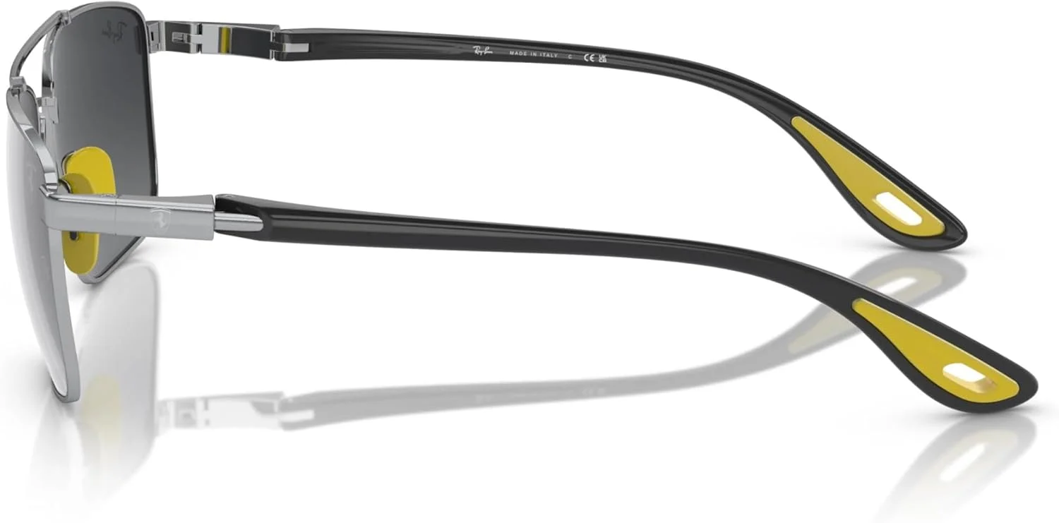 عینک آفتابی مربعی زنانه ری بن مدل Rb3715m از مجموعه اسکودریا فراری