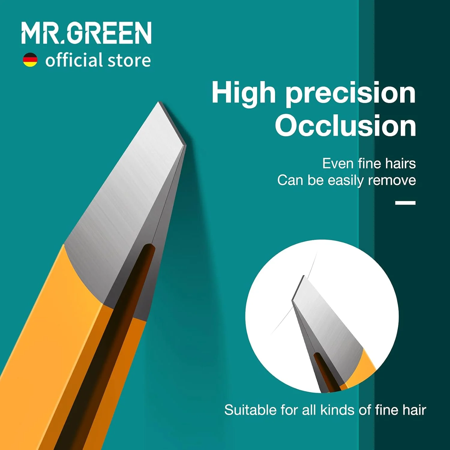 موچین ابرو MR.GREEN، ابزار آرایشی رنگارنگ برای برداشتن موهای ظریف، گیره ابرو اریب استیل ضد زنگ (نارنجی) موچین ابرو MR.GREEN، ابزار آرایشی رنگارنگ برای برداشتن موهای ظریف، گیره ابرو اریب استیل ضد زنگ (نارنجی)