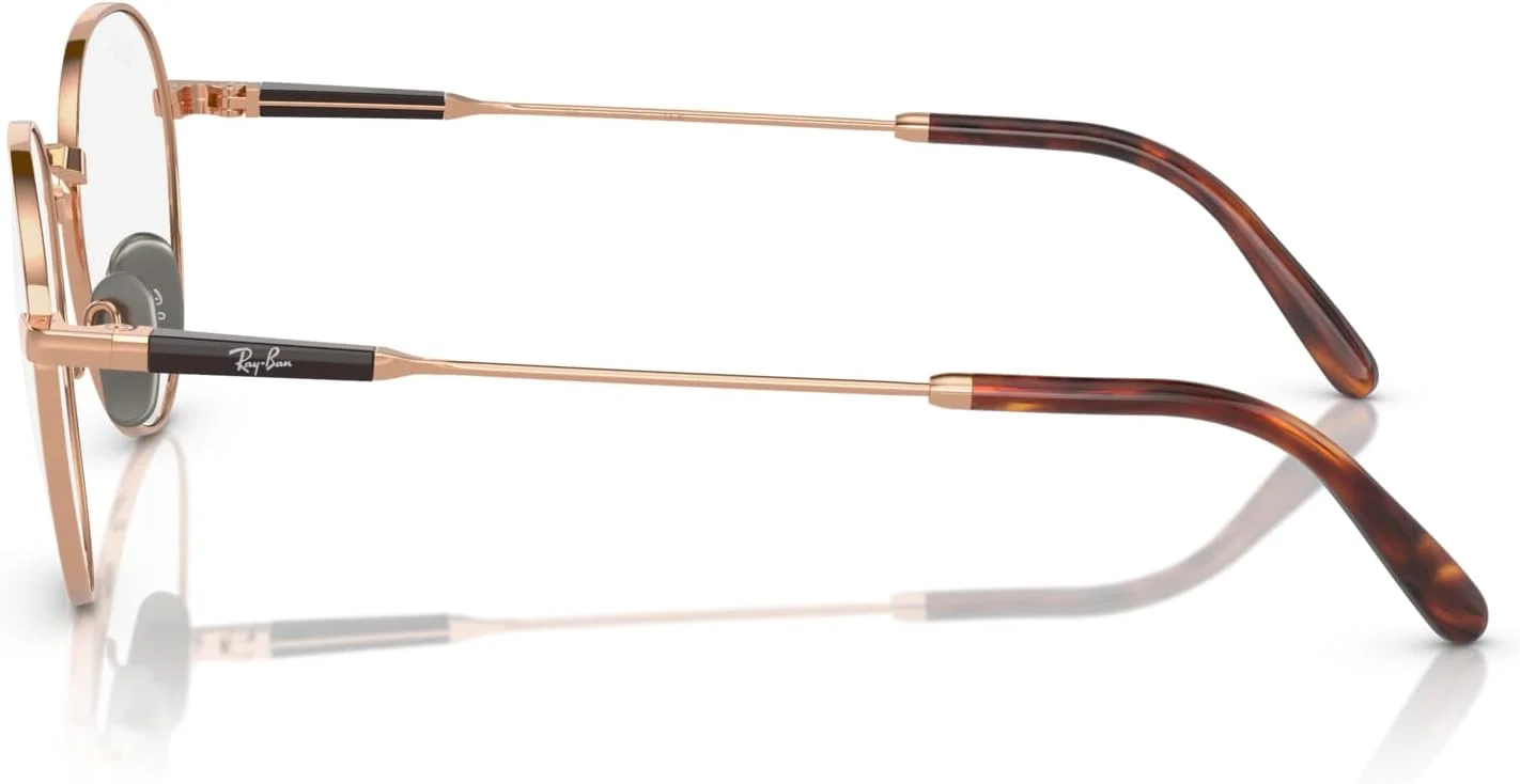 فریم عینک طبی گرد تیتانیومی Ray-Ban Rx8782 David