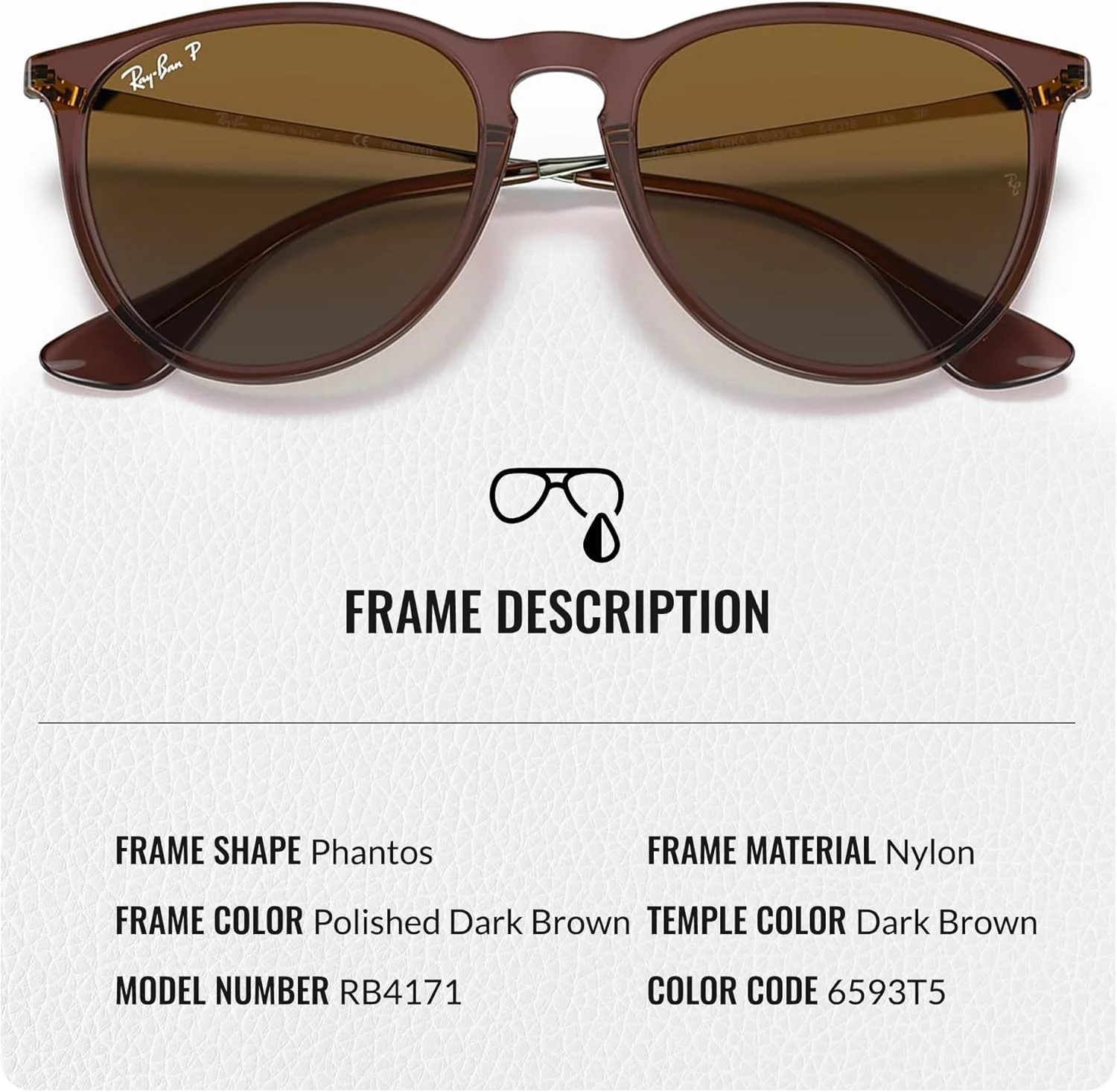 عینک آفتابی کلاسیک Ray-Ban RB4171 ERIKA به همراه کیت لوازم جانبی عینک آفتابی کلاسیک Ray-Ban RB4171 ERIKA به همراه کیت لوازم جانبی