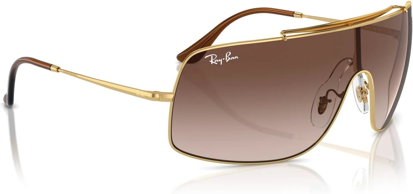 عینک آفتابی مستطیلی ری بن Rb3897 Wings Iii