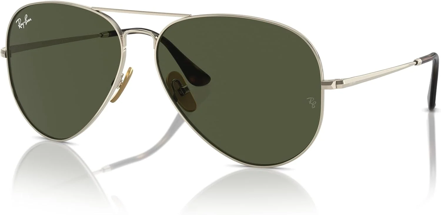 عینک آفتابی خلبانی تیتانیومی کلاسیک Ray-Ban Unisex