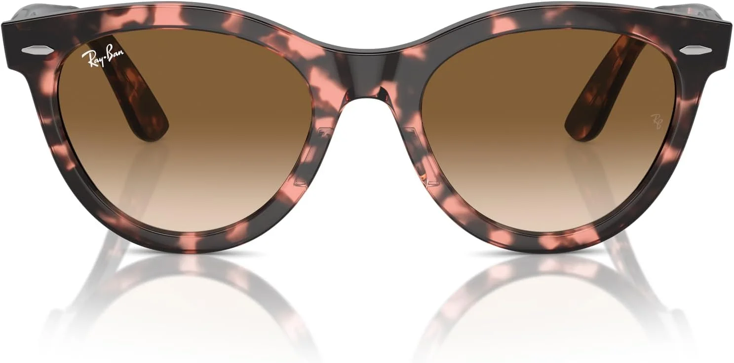 عینک آفتابی گرد Ray-Ban Rb2241f Wayfarer Way Low Bridge Fit