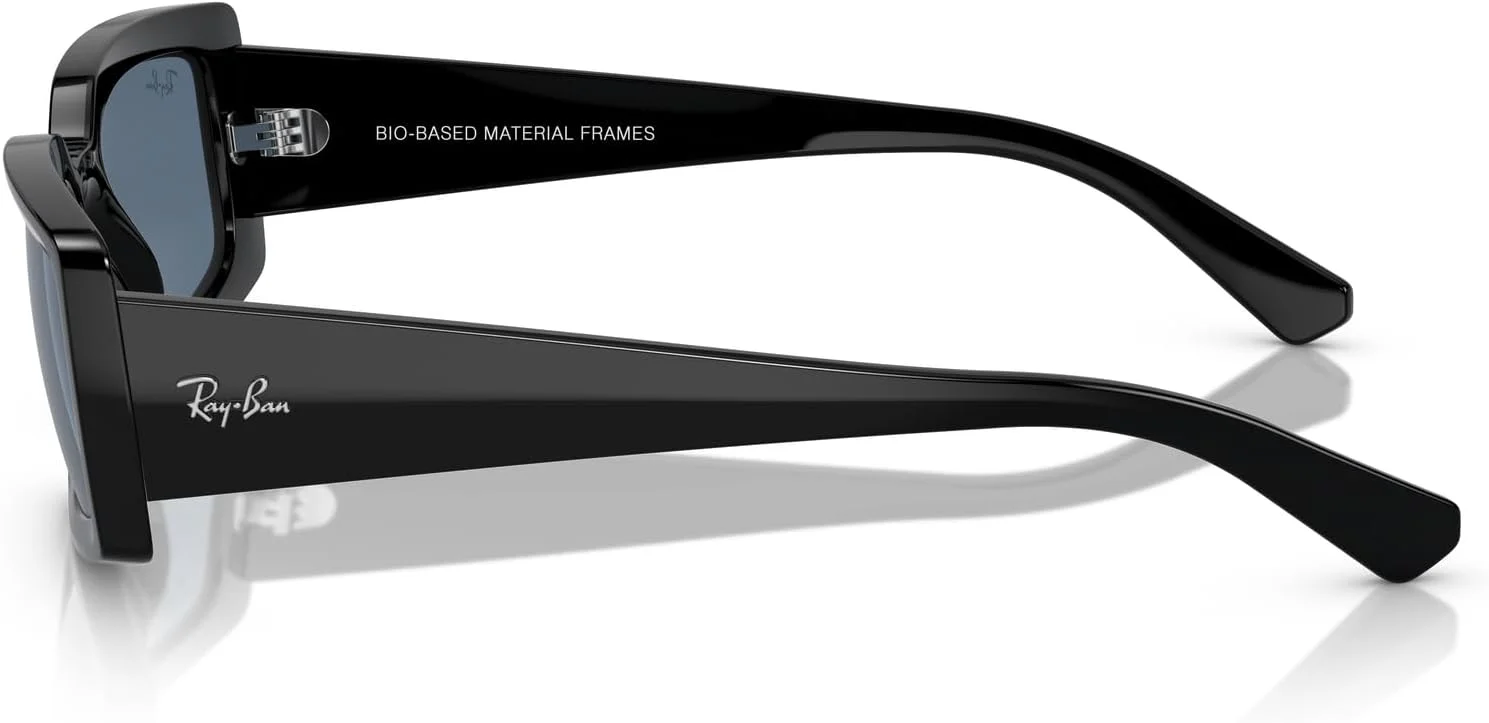 عینک آفتابی زنانه ری بن مدل Rb4395f Kiliane با فریم مربعی مناسب بینی های کوچک