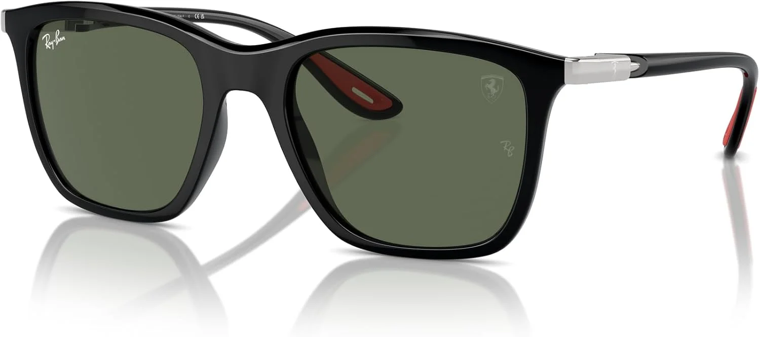 عینک آفتابی مربعی ری بن Rb4433m کالکشن اسکودریا فراری عینک آفتابی مربعی ری بن Rb4433m کالکشن اسکودریا فراری