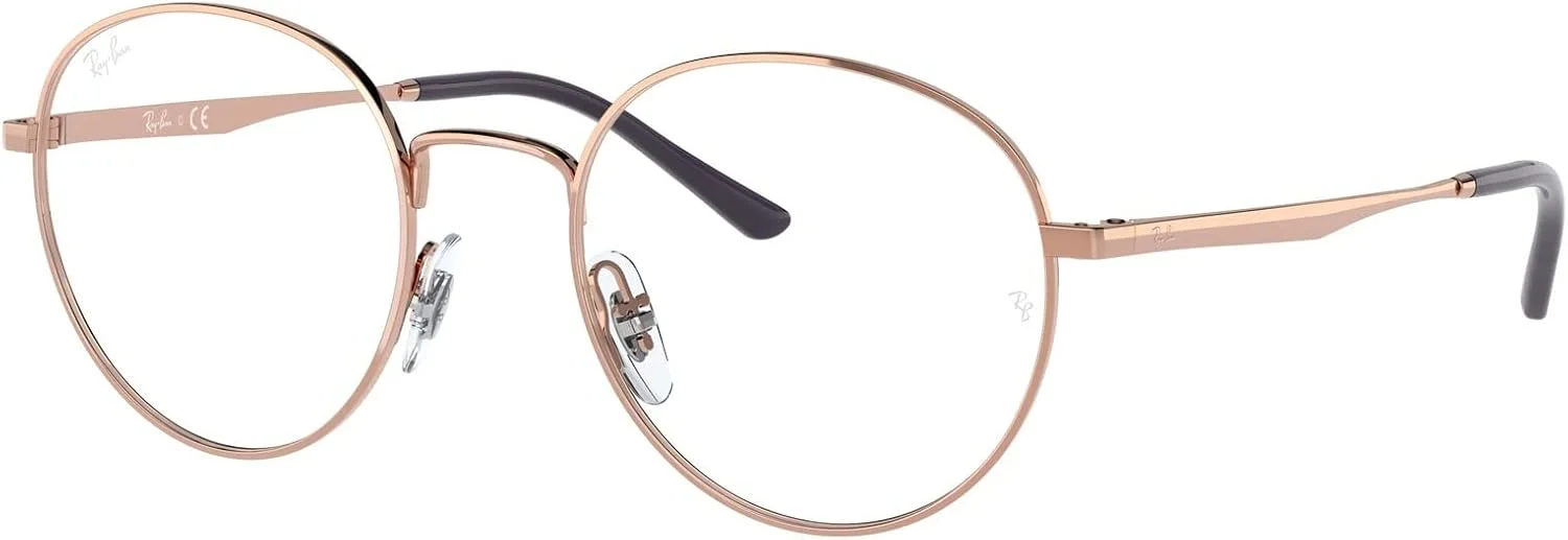 عینک طبی Ray-Ban RX3681V: مدل RX 3681V 3094 رزگلد به همراه بند سیلیکونی ضد لغزش