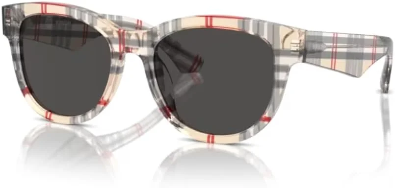 عینک آفتابی Burberry Be4432U طرح Vintage Check، سایز 54 میلی‌متر، Vintage Check | Dark Grey