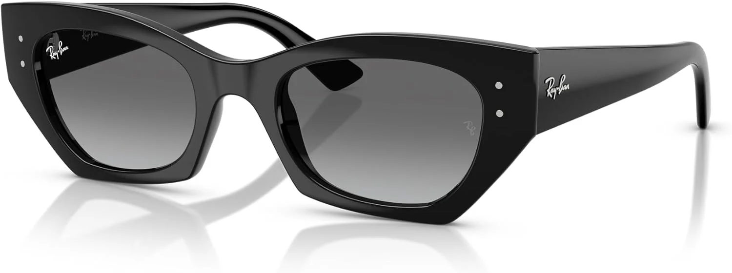 عینک آفتابی پروانه ای ری بن مدل RB4430 Zena، مشکی/خاکستری تدریجی، 49 میلی متر عینک آفتابی پروانه ای ری بن مدل RB4430 Zena، مشکی/خاکستری تدریجی، 49 میلی متر