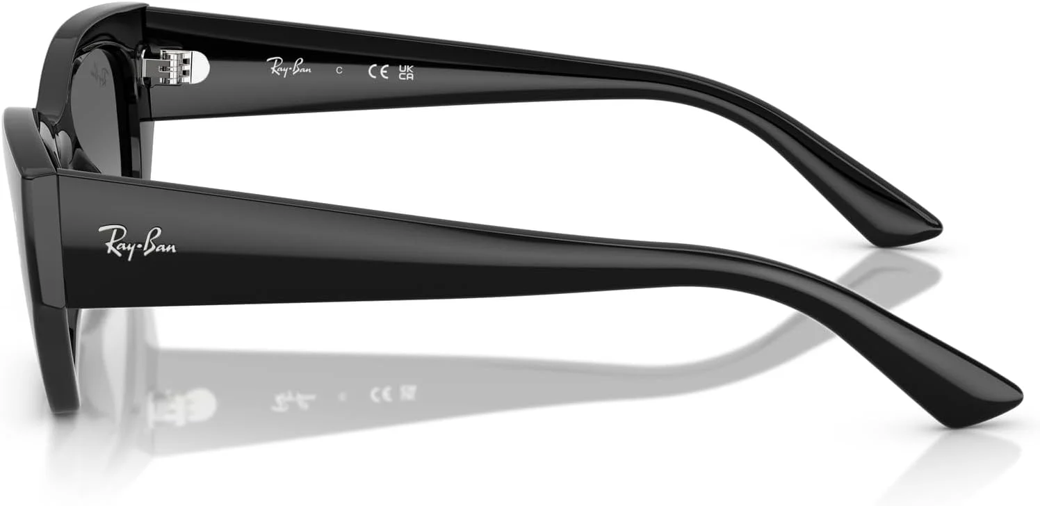 عینک آفتابی پروانه ای ری بن مدل RB4430 Zena، مشکی/خاکستری تدریجی، 49 میلی متر عینک آفتابی پروانه ای ری بن مدل RB4430 Zena، مشکی/خاکستری تدریجی، 49 میلی متر