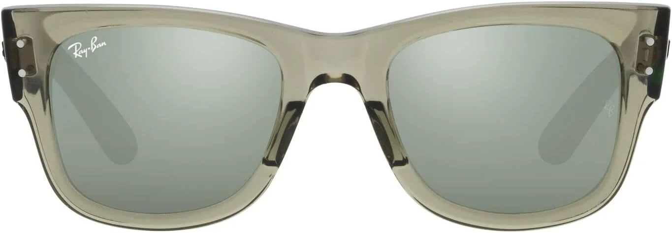 عینک آفتابی مربعی ری بن مدل RB0840s Mega Wayfarer