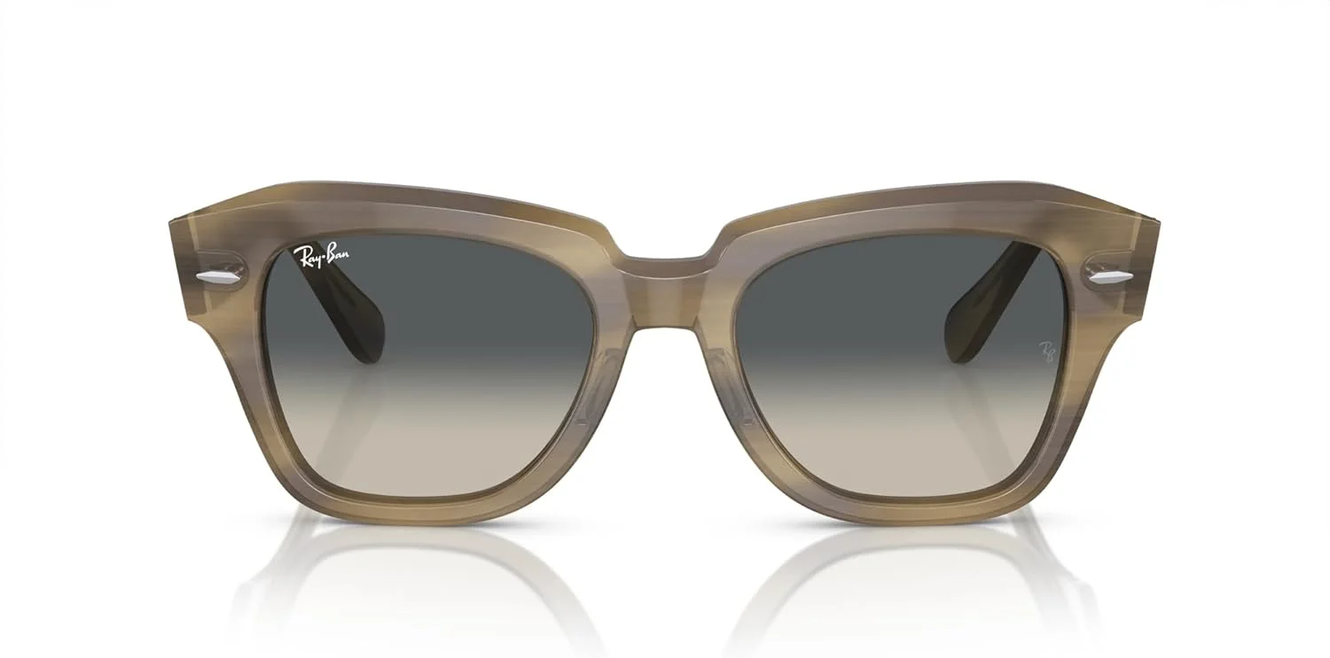 عینک آفتابی زنانه ری بن مدل Rb2186 State Street Square عینک آفتابی زنانه ری بن مدل Rb2186 State Street Square