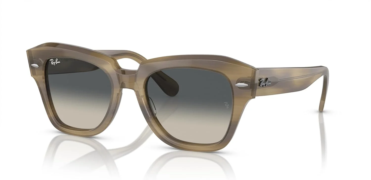 عینک آفتابی زنانه ری بن مدل Rb2186 State Street Square