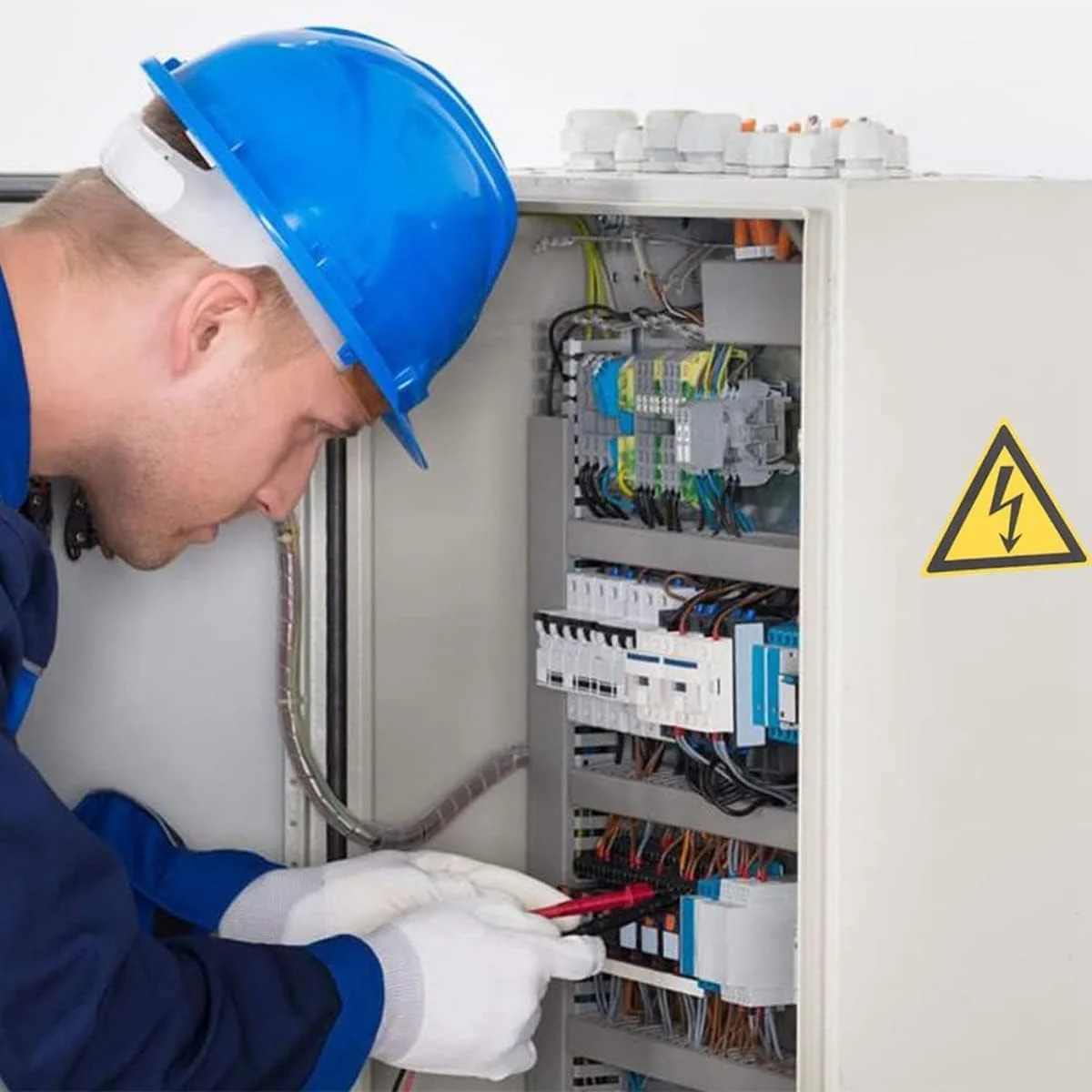 80 عدد برچسب علامت هشدار حصار الکتریکی برای ایمنی شوک الکتریکی