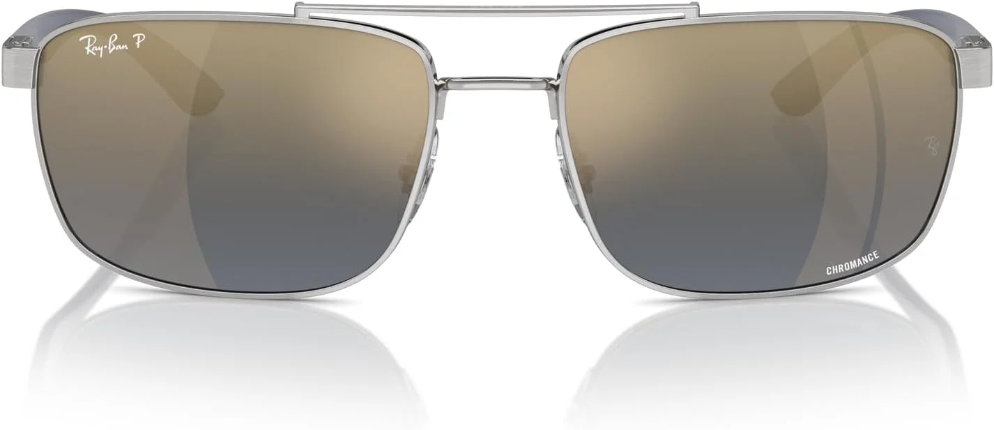 عینک آفتابی مستطیلی Ray-Ban Rb3737ch Chromance عینک آفتابی مستطیلی Ray-Ban Rb3737ch Chromance