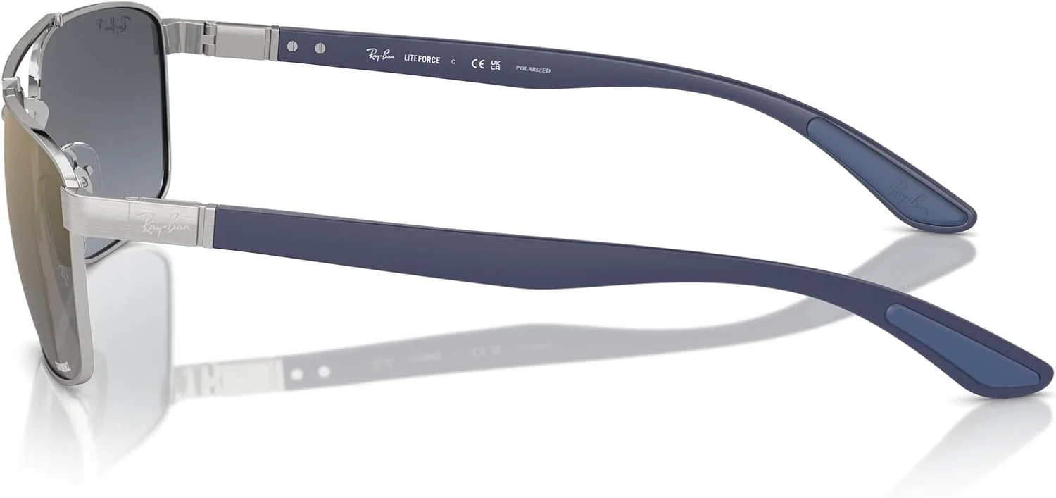 عینک آفتابی مستطیلی Ray-Ban Rb3737ch Chromance