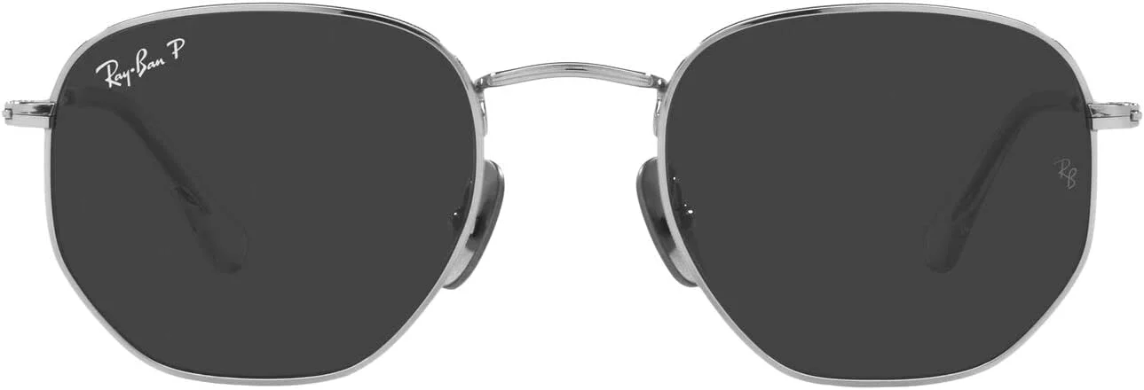 عینک آفتابی Ray-Ban 0RB8148 تیتانیومی شش ضلعی، طلایی افسانه ای/سبز پلاریزه، 54 میلی متر عینک آفتابی Ray-Ban 0RB8148 تیتانیومی شش ضلعی، طلایی افسانه ای/سبز پلاریزه، 54 میلی متر