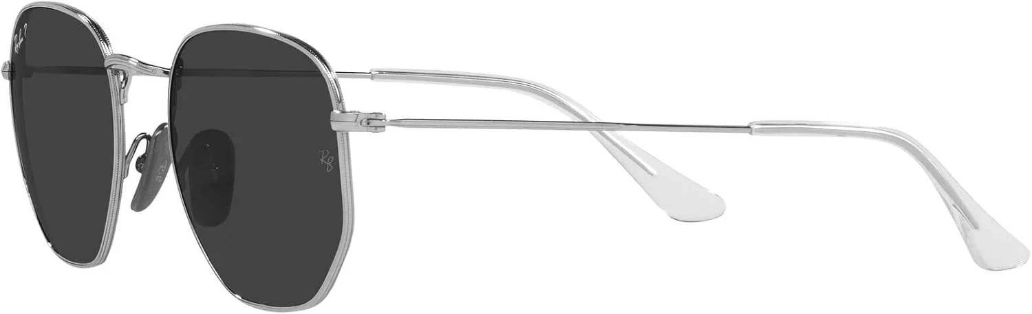 عینک آفتابی Ray-Ban 0RB8148 تیتانیومی شش ضلعی، طلایی افسانه ای/سبز پلاریزه، 54 میلی متر