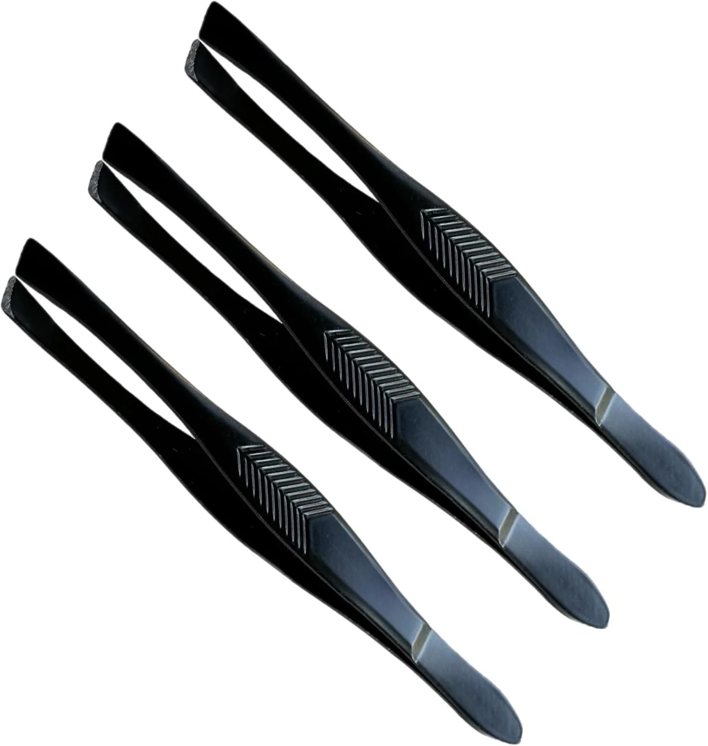 موچین استیل ضد زنگ حرفه ای نوک کج آجدار مدل وینتیج ALAZCO، دقت عالی برای برداشتن موهای صورت، خرده چوب و موهای زیر پوستی (مشکی) موچین استیل ضد زنگ حرفه ای نوک کج آجدار مدل وینتیج ALAZCO، دقت عالی برای برداشتن موهای صورت، خرده چوب و موهای زیر پوستی (مشکی)