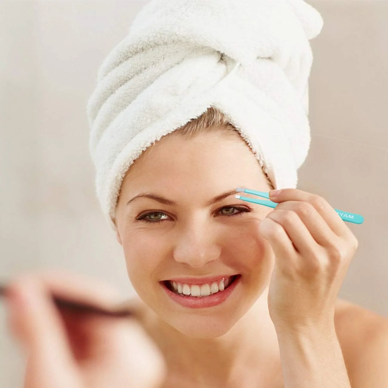 موچین ابرو زنانه MAYKI، 6 عددی، ست موچین حرفه ای سایز کامل، ست موچین دقیق برای ابرو/موهای زیر پوستی/خار/از بین بردن موهای صورت، موچین زنانه استیل ضد زنگ موچین ابرو زنانه MAYKI، 6 عددی، ست موچین حرفه ای سایز کامل، ست موچین دقیق برای ابرو/موهای زیر پوستی/خار/از بین بردن موهای صورت، موچین زنانه استیل ضد زنگ