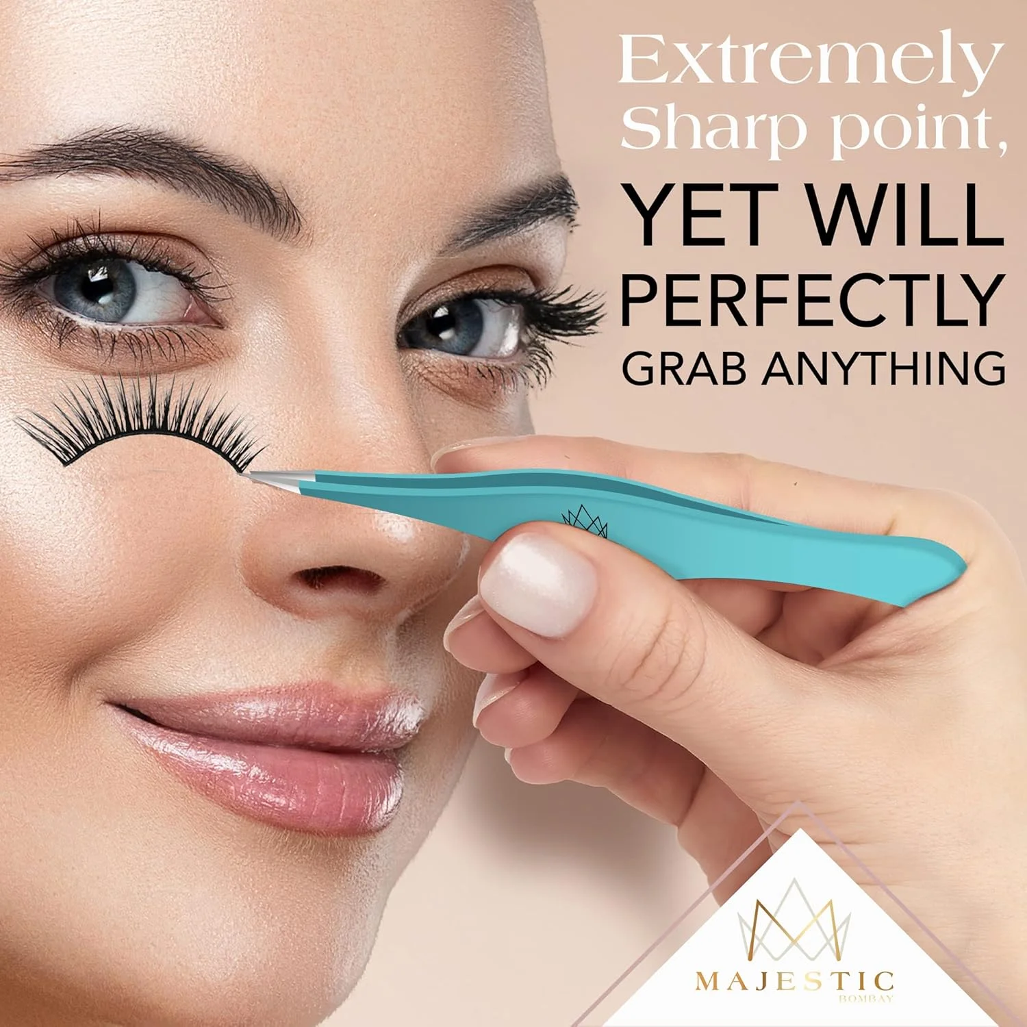 موچین جراحی مجستیک بمبئی برای موهای زیرپوستی - موچین نوک تیز سوزنی دقیق برای برداشتن خرده چوب، کنه و شیشه - بهترین برای موهای ابرو، از بین بردن موهای صورت (آبی تییل) موچین جراحی مجستیک بمبئی برای موهای زیرپوستی - موچین نوک تیز سوزنی دقیق برای برداشتن خرده چوب، کنه و شیشه - بهترین برای موهای ابرو، از بین بردن موهای صورت (آبی تییل)