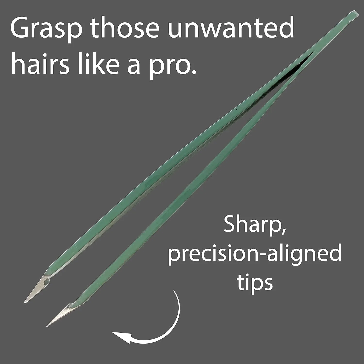 موچین Zizzili Basics - فولاد ضد زنگ درجه جراحی - نوک مورب برای حالت دادن حرفه ای ابرو و از بین بردن موهای صورت - همراه با کیف محافظ (Sage) موچین Zizzili Basics - فولاد ضد زنگ درجه جراحی - نوک مورب برای حالت دادن حرفه ای ابرو و از بین بردن موهای صورت - همراه با کیف محافظ (Sage)