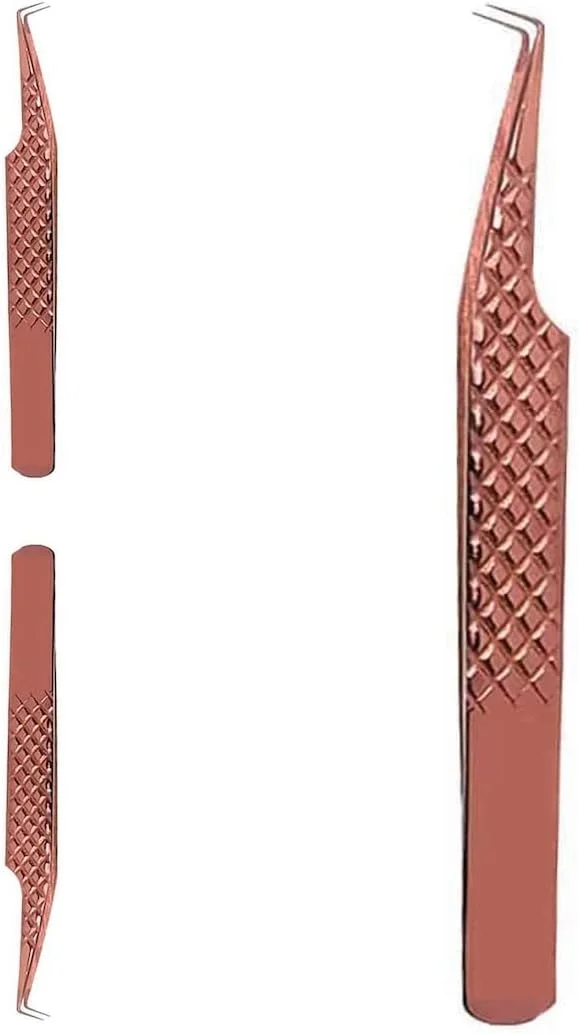 موچین اکستنشن مژه زاویه 90 درجه حرفه ای LOZZBY، موچین دقیق استیل ضد زنگ ژاپنی 1 عددی با جعبه فوق العاده موچین اکستنشن مژه زاویه 90 درجه حرفه ای LOZZBY، موچین دقیق استیل ضد زنگ ژاپنی 1 عددی با جعبه فوق العاده