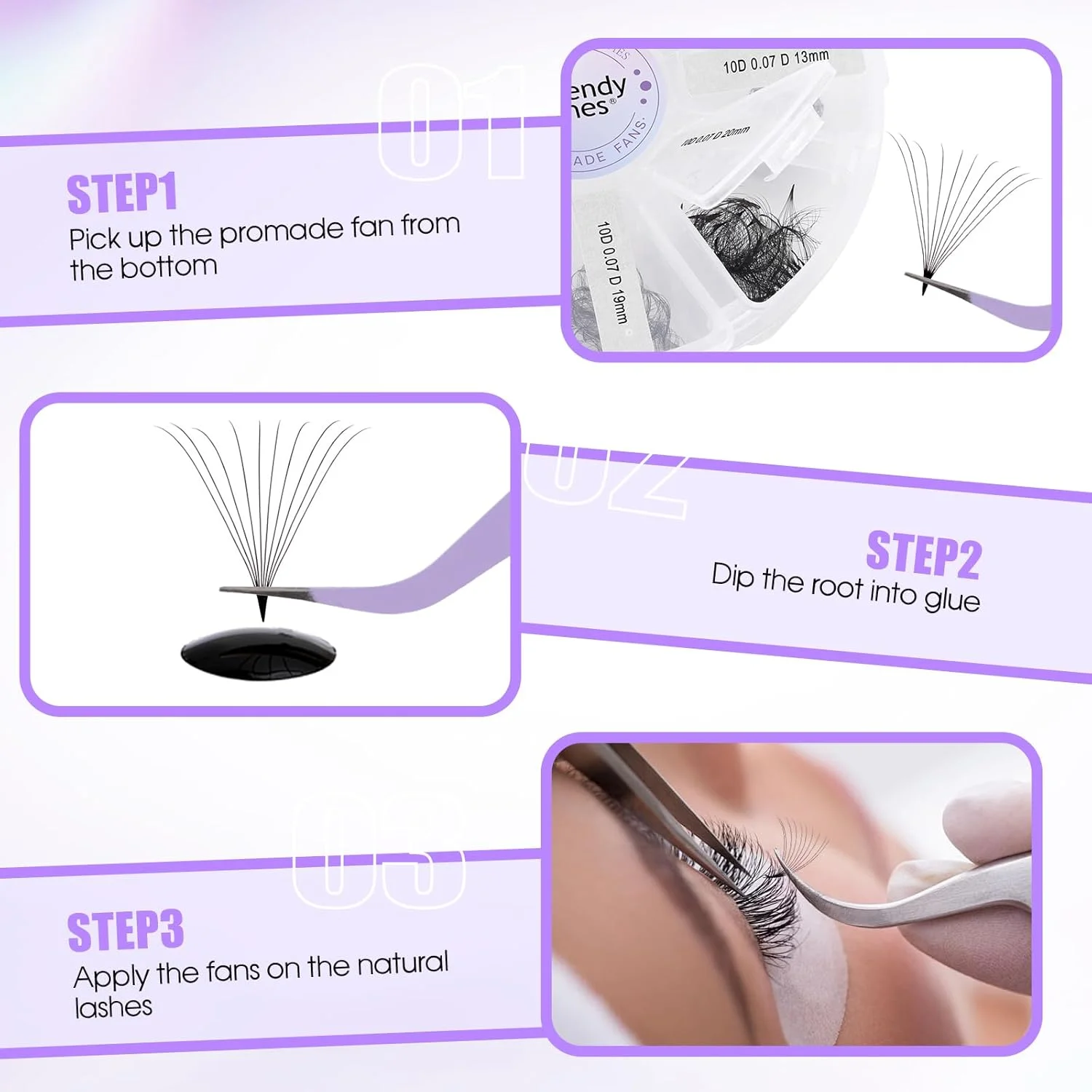 موچین مژه WENDY برای اکستنشن مژه، ابزار دقیق استیل ضد زنگ با نوک فیبری برای مژه مصنوعی، موچین مژه با حجم مگا و دقت بالا مناسب برای استفاده در منزل موچین مژه WENDY برای اکستنشن مژه، ابزار دقیق استیل ضد زنگ با نوک فیبری برای مژه مصنوعی، موچین مژه با حجم مگا و دقت بالا مناسب برای استفاده در منزل