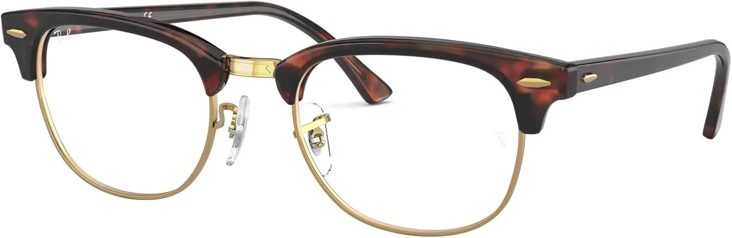 فریم عینک طبی مربعی ری بن RX5154 مدل Clubmaster فریم عینک طبی مربعی ری بن RX5154 مدل Clubmaster