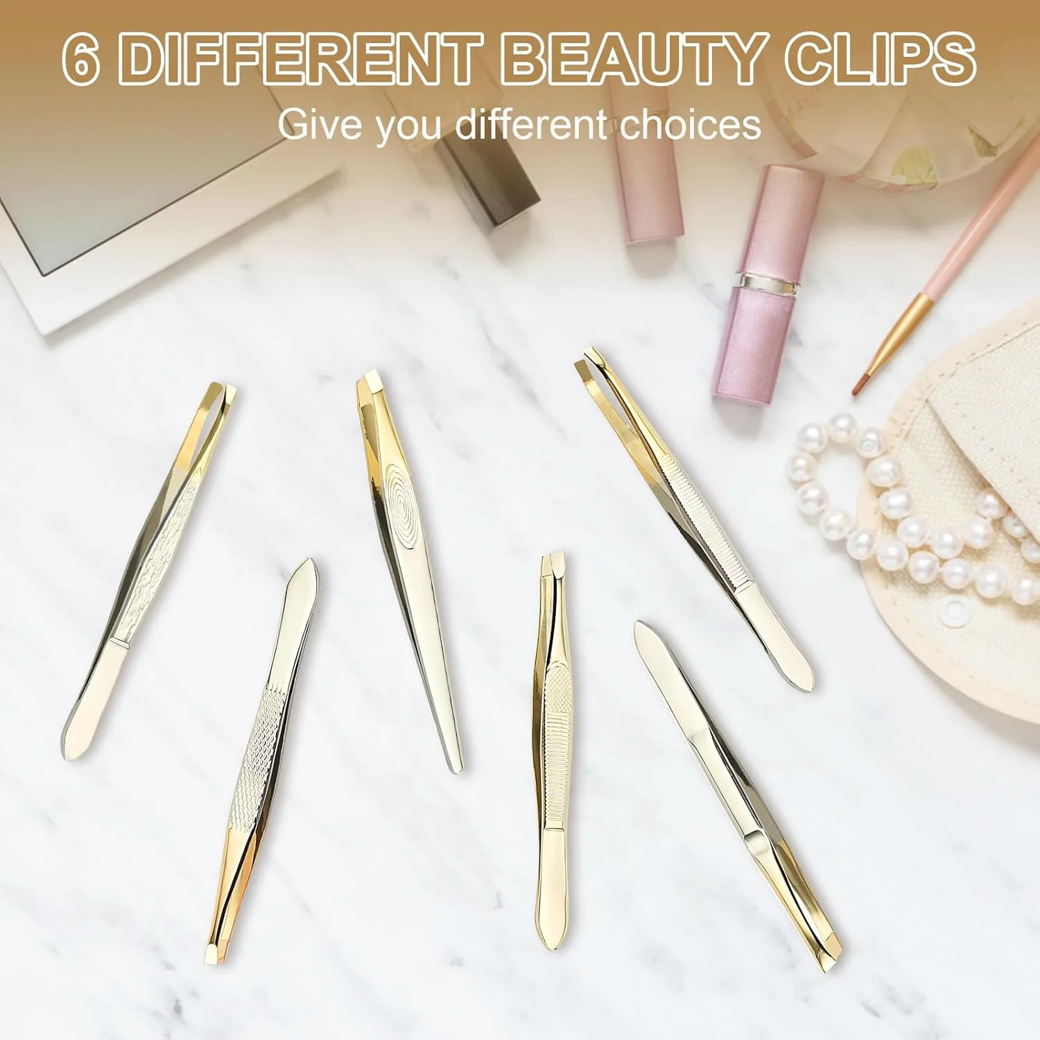 ست موچین ابرو 6 عددی، موچین ابرو برای برداشتن مو، موچین دقیق استیل ضد زنگ، موچین ابرو نوک مورب، موچین موبر، برای موهای صورت، موهای زیر پوستی، خرده چوب ست موچین ابرو 6 عددی، موچین ابرو برای برداشتن مو، موچین دقیق استیل ضد زنگ، موچین ابرو نوک مورب، موچین موبر، برای موهای صورت، موهای زیر پوستی، خرده چوب