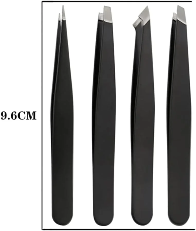 ست موچین KASTWAVE، ست 4 عددی موچین برای ابرو، ست موچین ابرو با دقت عالی برای برداشتن موهای زیرپوستی و ظریف، موهای صورت و خرده ها، هدیه های حذف کننده جوش های سرسیاه ست موچین KASTWAVE، ست 4 عددی موچین برای ابرو، ست موچین ابرو با دقت عالی برای برداشتن موهای زیرپوستی و ظریف، موهای صورت و خرده ها، هدیه های حذف کننده جوش های سرسیاه