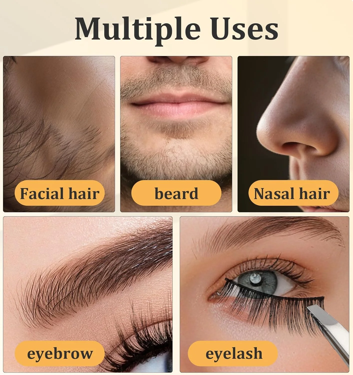 موچین مسافرتی با جعبه، موچین استیل ضد زنگ برای برداشتن موهای ابرو و صورت، جعبه موچین دقیق برای زنان، موهای زیر پوستی، (مشکی) موچین مسافرتی با جعبه، موچین استیل ضد زنگ برای برداشتن موهای ابرو و صورت، جعبه موچین دقیق برای زنان، موهای زیر پوستی، (مشکی)