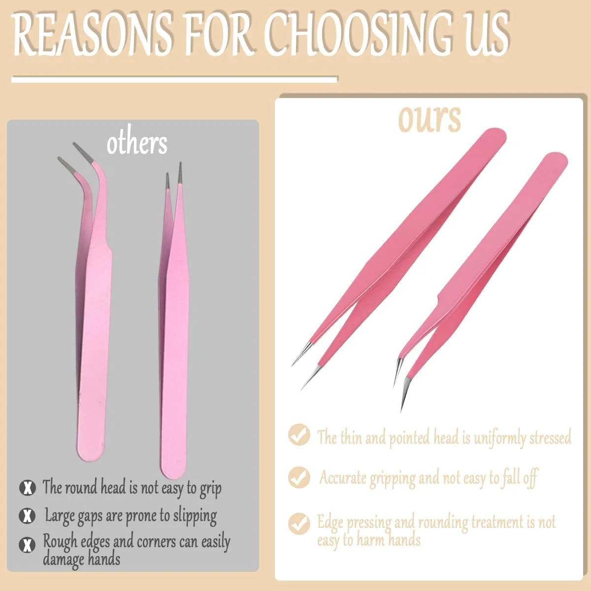 موچین نوک صاف و خمیده KINDOYO، 2 عددی - موچین مژه، کیت موچین نوک تیز استیل ضد زنگ، موچین استیکر، موچین کاردستی برای اکستنشن مژه، کاردستی های DIY، طراحی ناخن، ساخت جواهرات موچین نوک صاف و خمیده KINDOYO، 2 عددی - موچین مژه، کیت موچین نوک تیز استیل ضد زنگ، موچین استیکر، موچین کاردستی برای اکستنشن مژه، کاردستی های DIY، طراحی ناخن، ساخت جواهرات