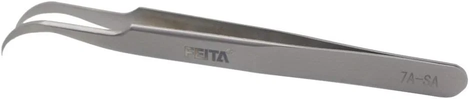 موچین مژه تکی FEITA - موچین منحنی استیل ضد زنگ حرفه ای با دقت بالا برای اکستنشن مژه والیوم سه بعدی (1 عدد) موچین مژه تکی FEITA - موچین منحنی استیل ضد زنگ حرفه ای با دقت بالا برای اکستنشن مژه والیوم سه بعدی (1 عدد)