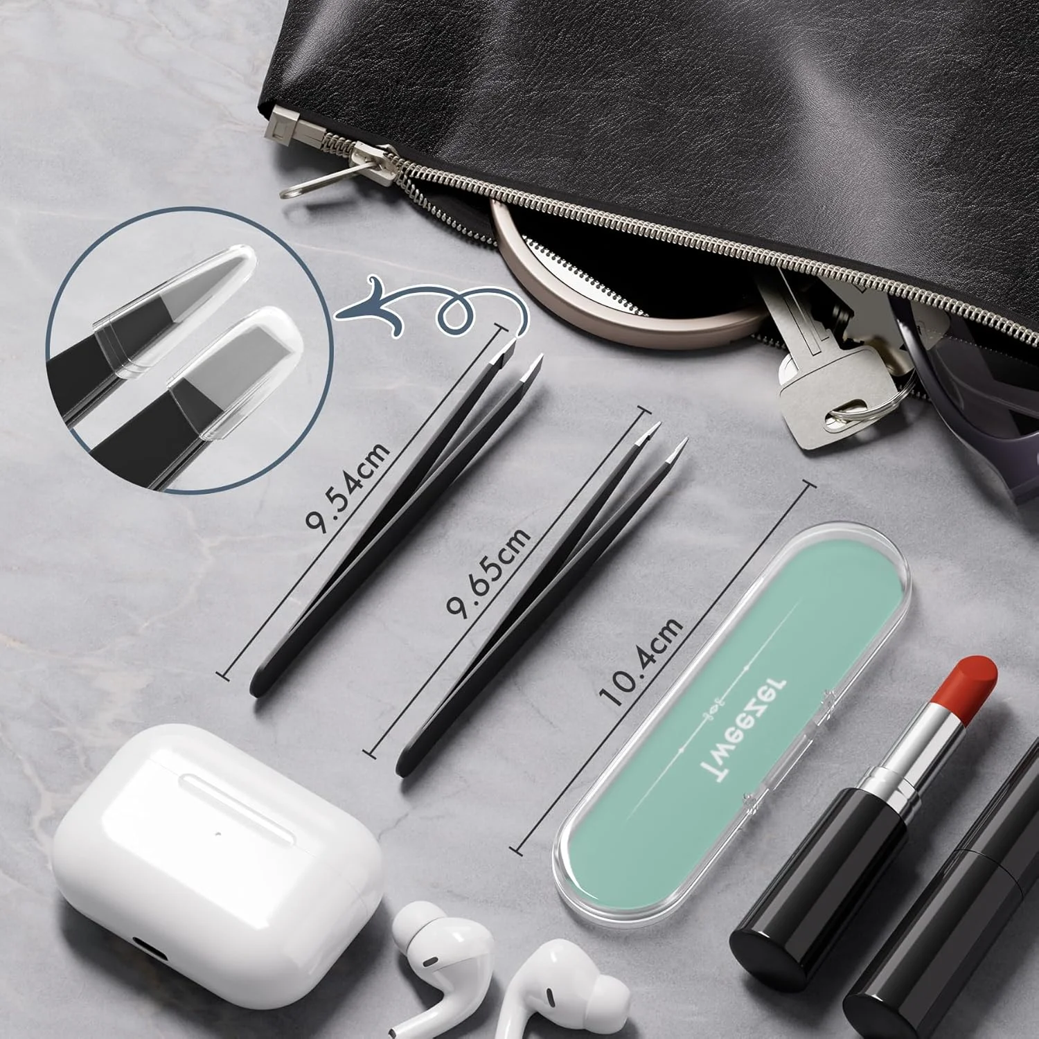 ست موچین EZ2LIVE مشکی ست موچین EZ2LIVE مشکی