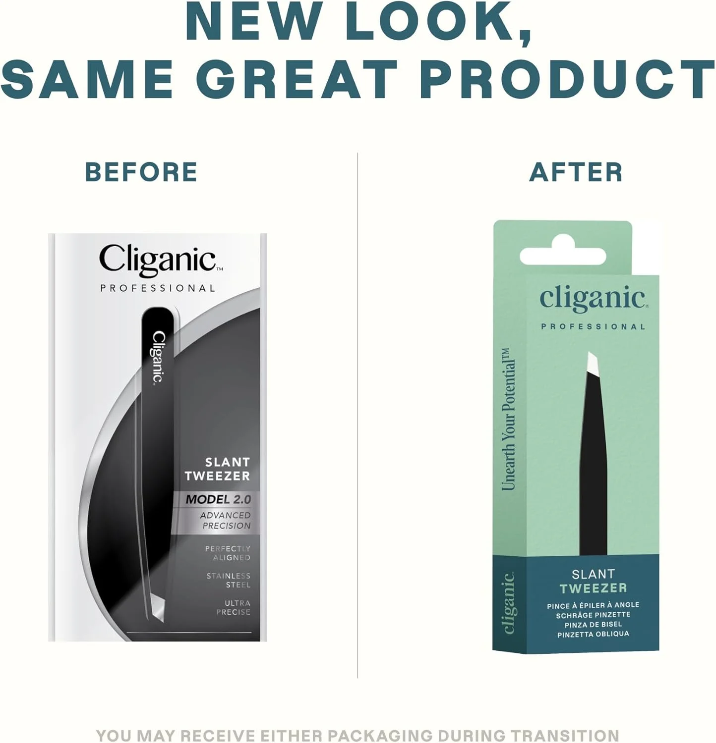 موچین ابرو حرفه ای Cliganic، نوک مورب دقیق 2.0 مشکی (مدل بهبود یافته) | موچین مو برای آقایان و خانم ها، فولاد ضد زنگ | بهترین برای کندن موهای صورت و چانه موچین ابرو حرفه ای Cliganic، نوک مورب دقیق 2.0 مشکی (مدل بهبود یافته) | موچین مو برای آقایان و خانم ها، فولاد ضد زنگ | بهترین برای کندن موهای صورت و چانه