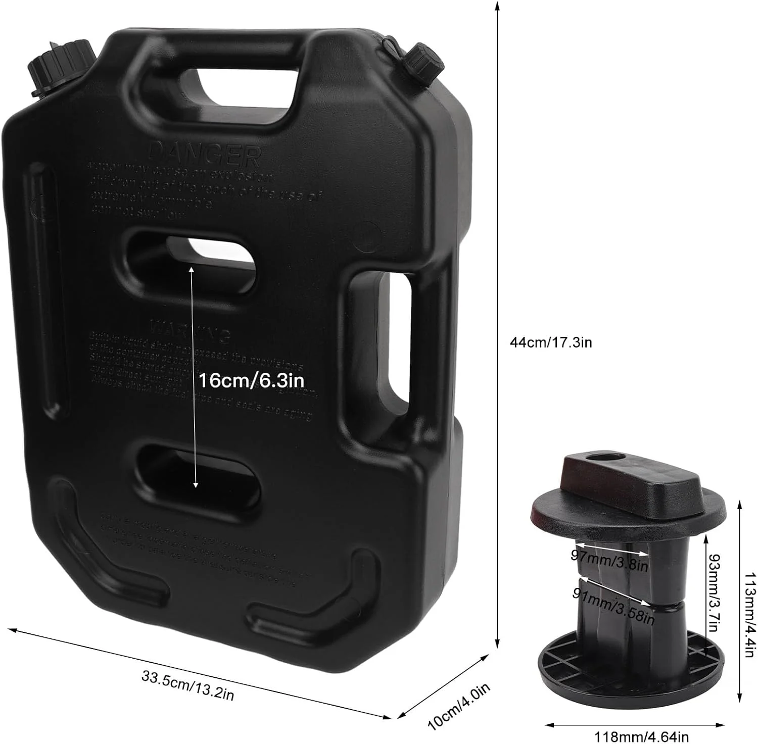 مخزن بنزین Gearwell، مخزن ذخیره بنزین اضطراری ضد ضربه، گالن 10 لیتری / 2.6 پشتیبان بنزین، مناسب برای اکثر موتورسیکلت ها، UTV، ATV، وسایل نقلیه آفرود (ABS) مخزن بنزین Gearwell، مخزن ذخیره بنزین اضطراری ضد ضربه، گالن 10 لیتری / 2.6 پشتیبان بنزین، مناسب برای اکثر موتورسیکلت ها، UTV، ATV، وسایل نقلیه آفرود (ABS)
