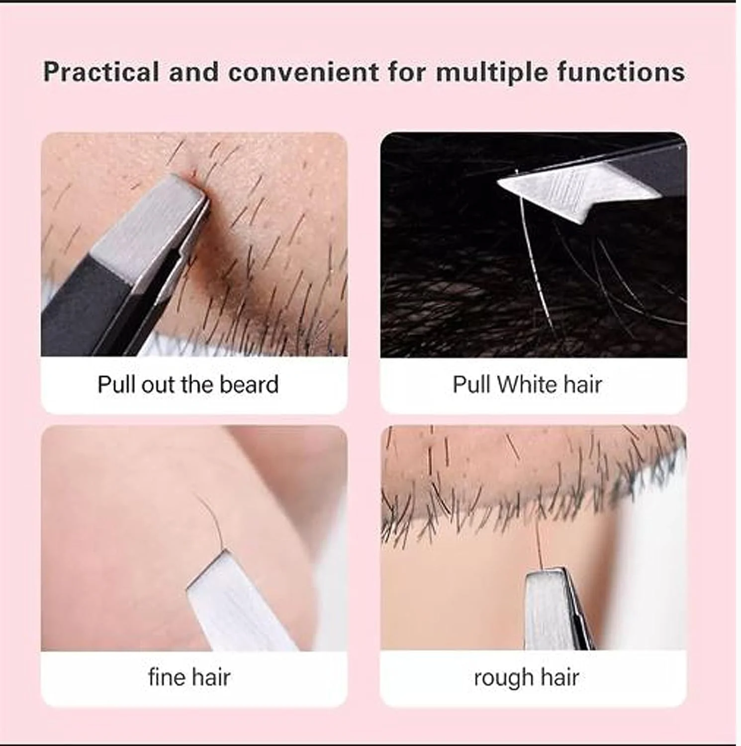 موچین مشکی ابرو - موچین نوک کج استیل ضد زنگ دقیق برای از بین بردن موهای صورت، اکستنشن مژه و موهای زیر پوستی | موچین حرفه ای ابرو برای آقایان و بانوان موچین مشکی ابرو - موچین نوک کج استیل ضد زنگ دقیق برای از بین بردن موهای صورت، اکستنشن مژه و موهای زیر پوستی | موچین حرفه ای ابرو برای آقایان و بانوان