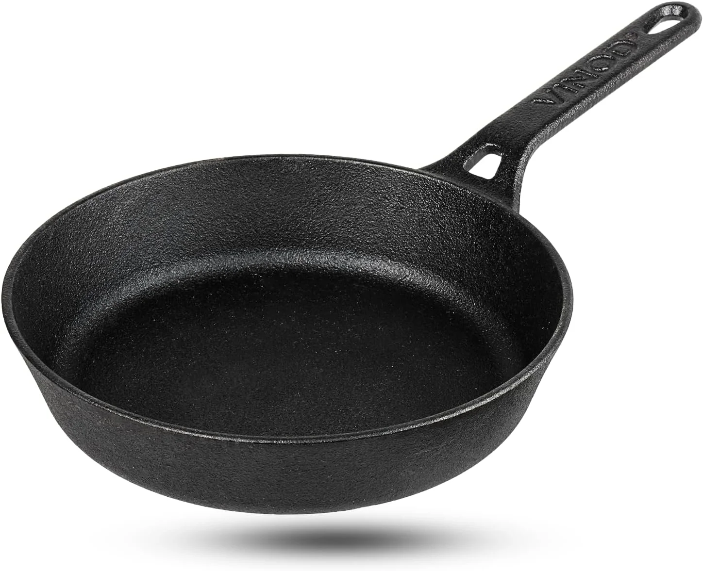 تابه چدنی از پیش آماده شده وینو Legacy، قطر 22 سانتی متر، مناسب برای اجاق های القایی، مشکی تابه چدنی از پیش آماده شده وینو Legacy، قطر 22 سانتی متر، مناسب برای اجاق های القایی، مشکی