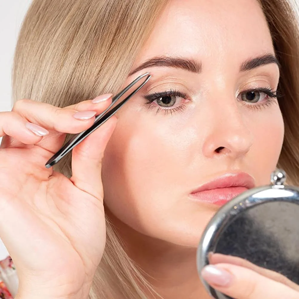 ست موچین ابرو TOPMEET، کیت موچین استیل ضد زنگ دقیق برای موهای صورت، موهای زیر پوستی و خرده ها، مناسب برای زنان و مردان (مشکی) ست موچین ابرو TOPMEET، کیت موچین استیل ضد زنگ دقیق برای موهای صورت، موهای زیر پوستی و خرده ها، مناسب برای زنان و مردان (مشکی)