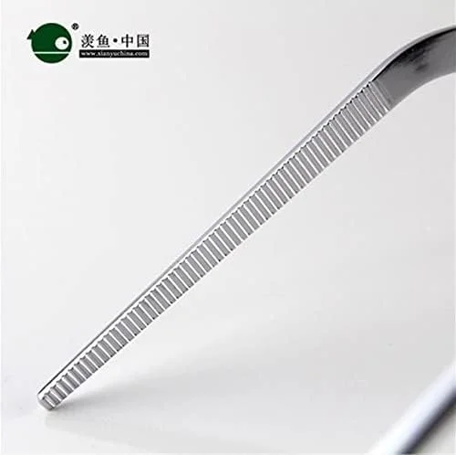 موچین آکواریوم B&K Complex، موچین تانک ماهی، موچین مستقیم با حس خوب برای آکواریوم تانک ماهی (خمیده) موچین آکواریوم B&K Complex، موچین تانک ماهی، موچین مستقیم با حس خوب برای آکواریوم تانک ماهی (خمیده)
